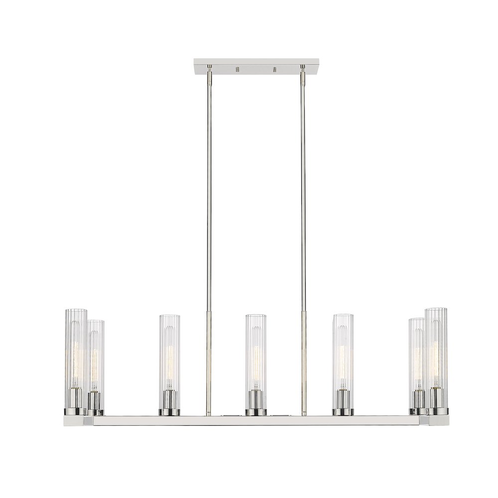 Z-Lite 7 Light Linear Chandelier. Picture 2