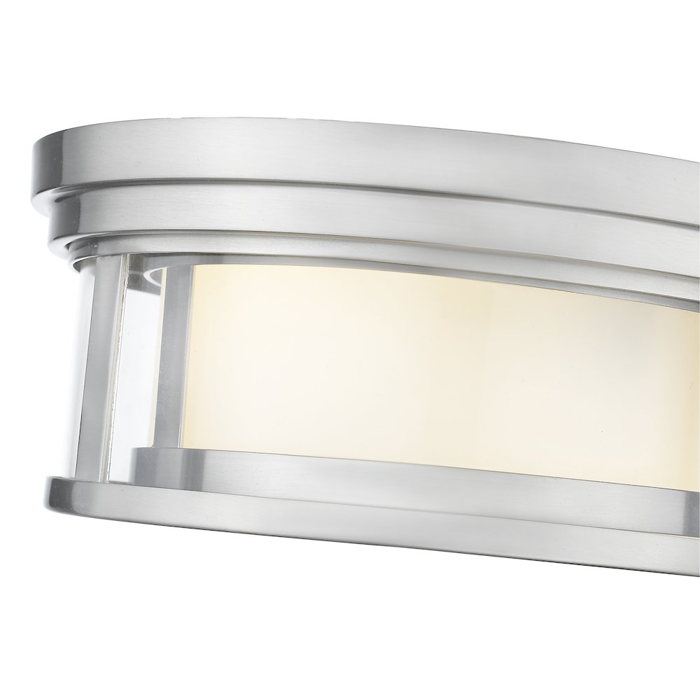 Z-Lite 2 Light Flush Mount. Picture 4
