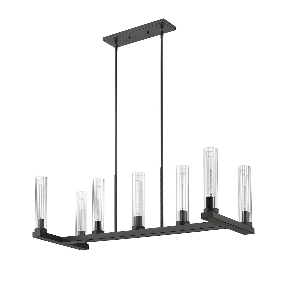 Z-Lite 7 Light Linear Chandelier. Picture 5