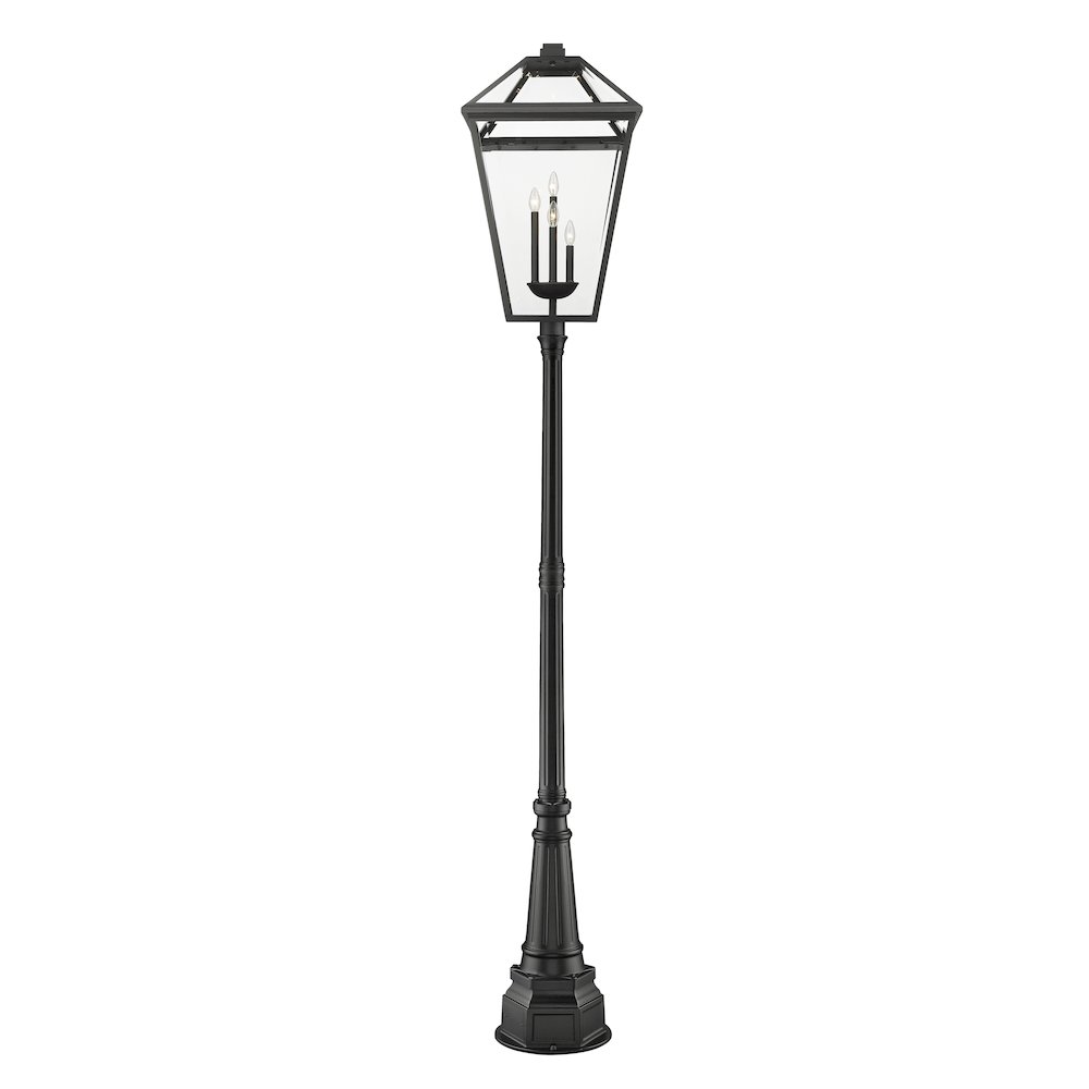 Z-Lite 4 Light Outdoor Post Mounted Fixture. Picture 2