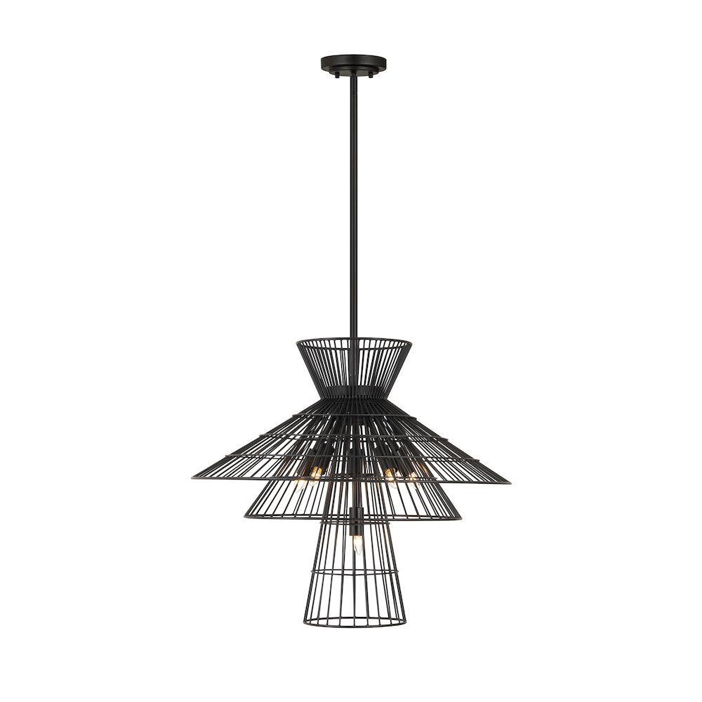 Z-Lite 6 Light Chandelier. Picture 1