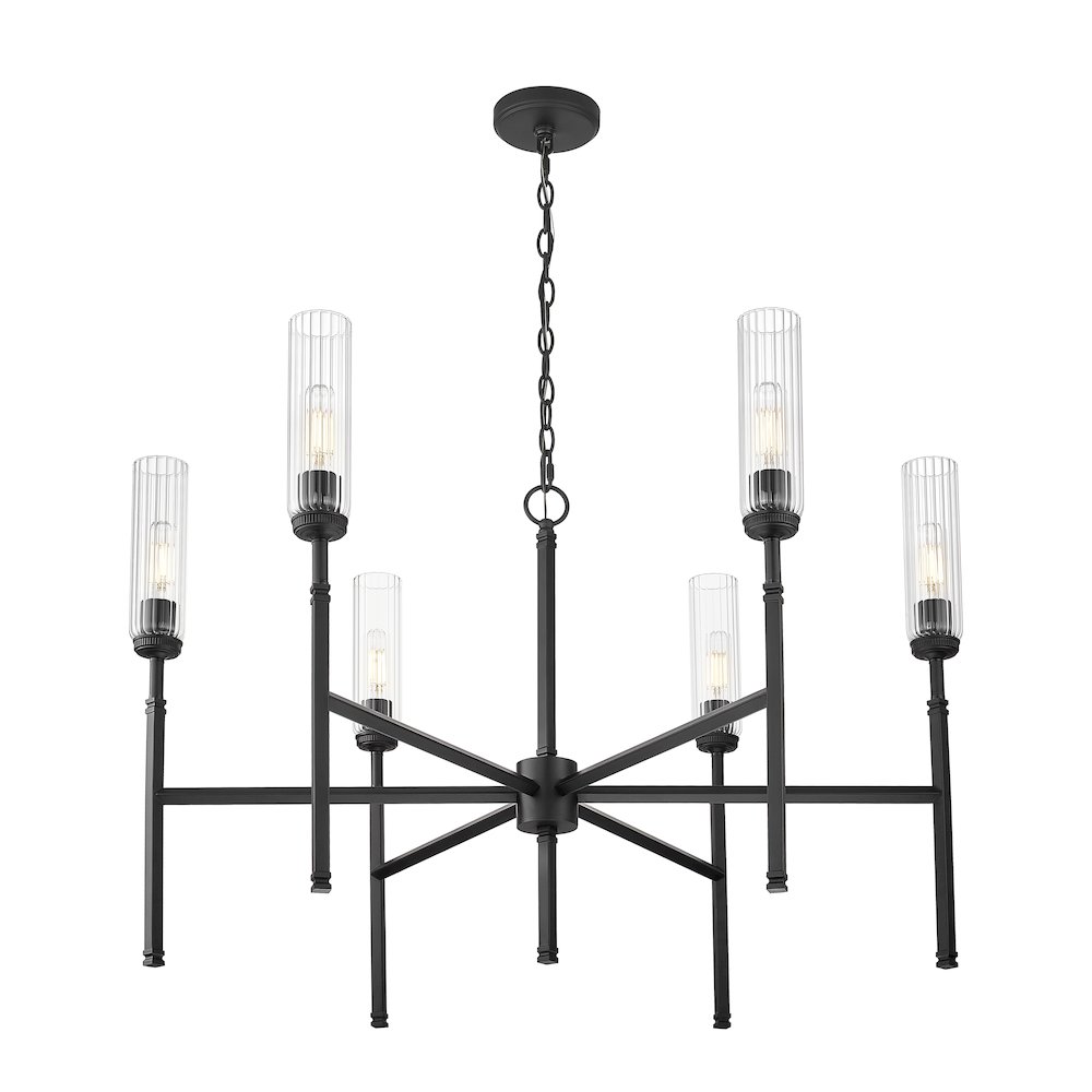 Z-Lite Cordon 3 Light Billiard, Steel Frame, White Shade Color. Picture 3