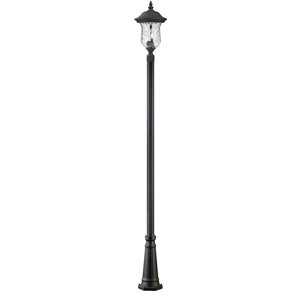 Z-Lite 3 Light Outdoor Post Mounted Fixture. Picture 1