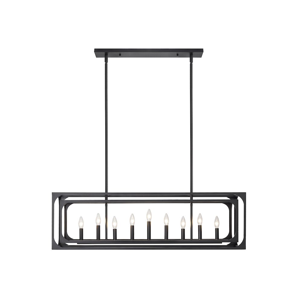 Z-Lite 9 Light Linear Chandelier. Picture 2