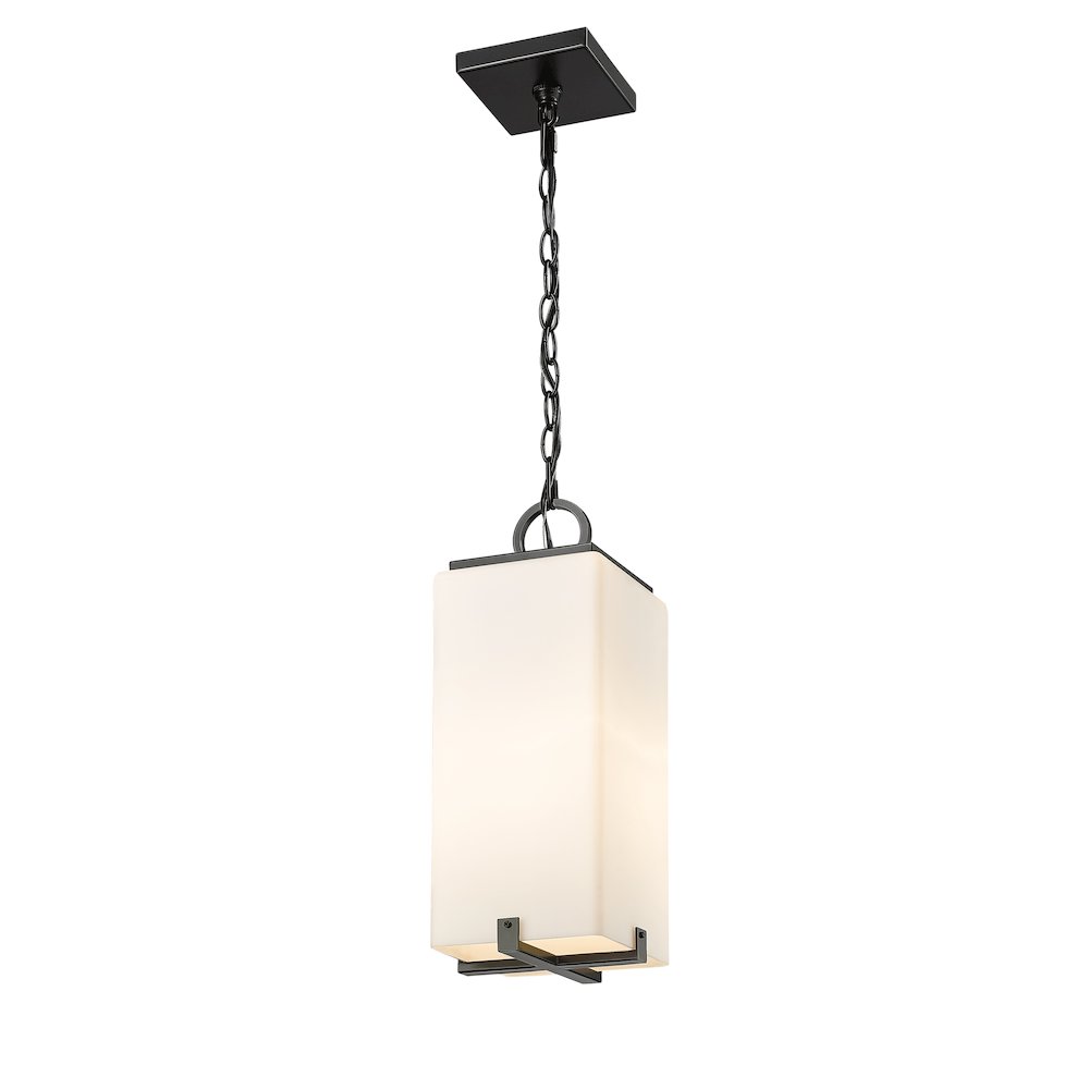 Z-Lite 1 Light Outdoor Chain Mount Ceiling Fixture. Picture 2