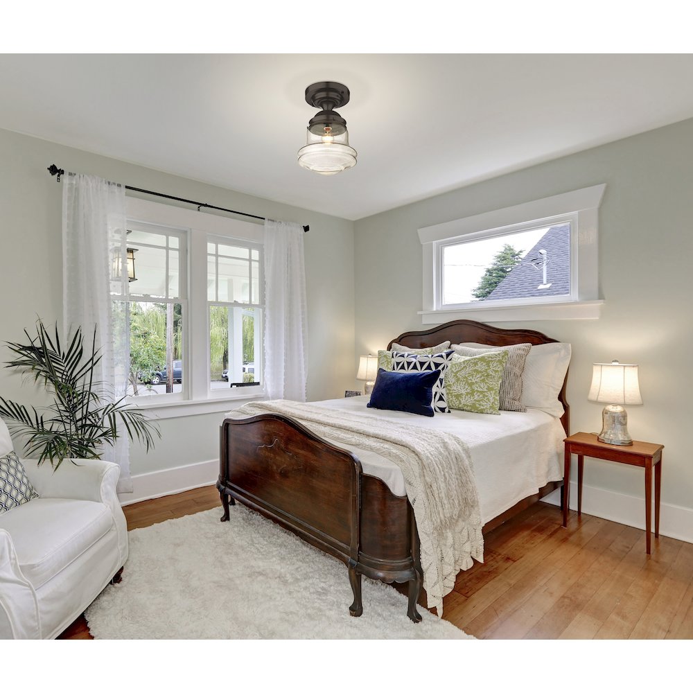 Z-Lite 1 Light Flush Mount. Picture 6