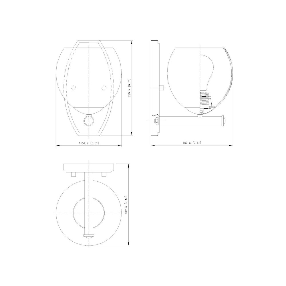 Z-Lite 1 Light Wall Sconce, Brushed Nickel. Picture 8