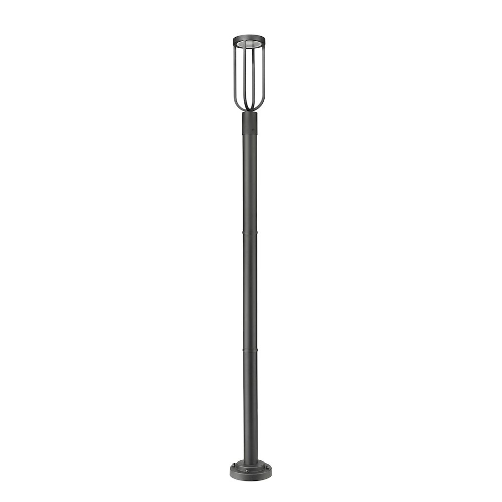 Z-Lite 1 Light Outdoor Post Mounted Fixture. Picture 5