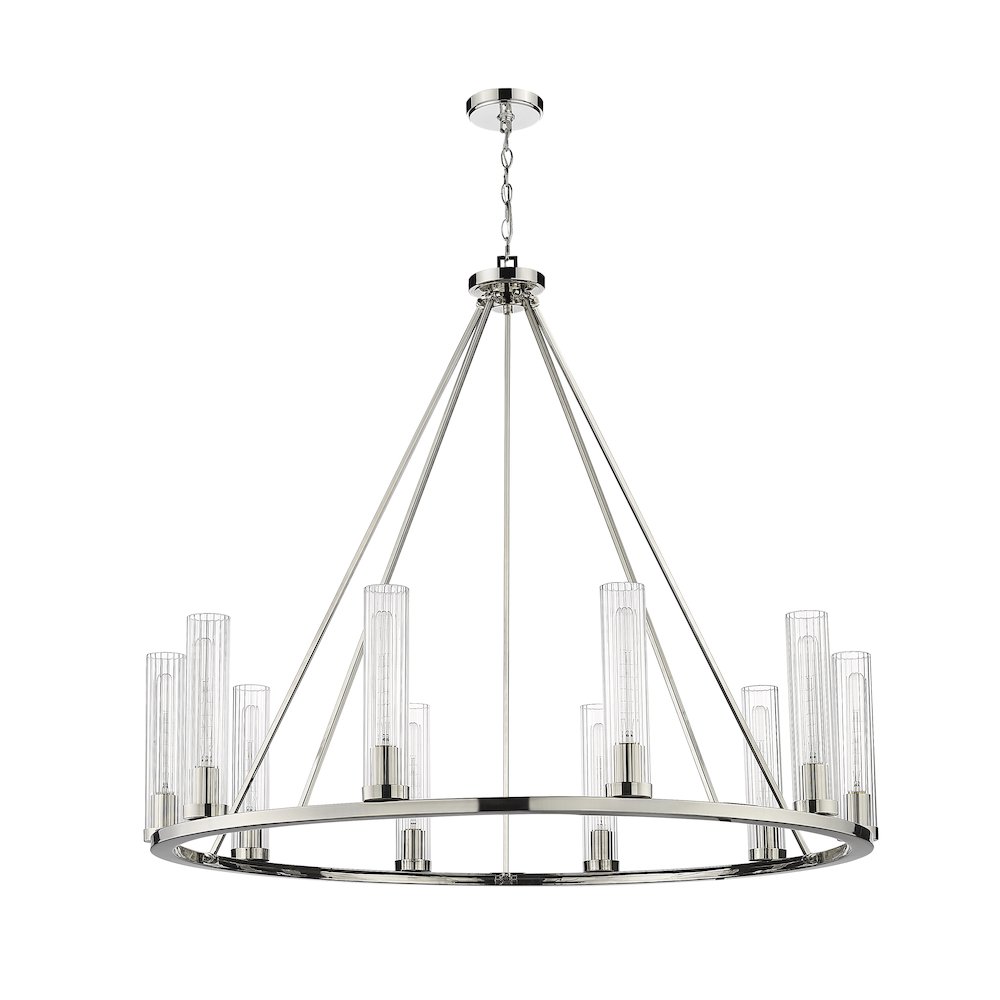 Z-Lite 10 Light Chandelier. Picture 5
