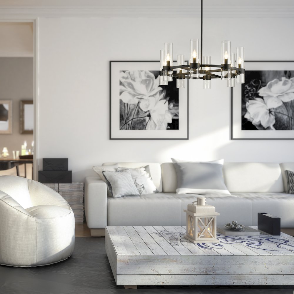 Z-Lite 8 Light Chandelier. Picture 7