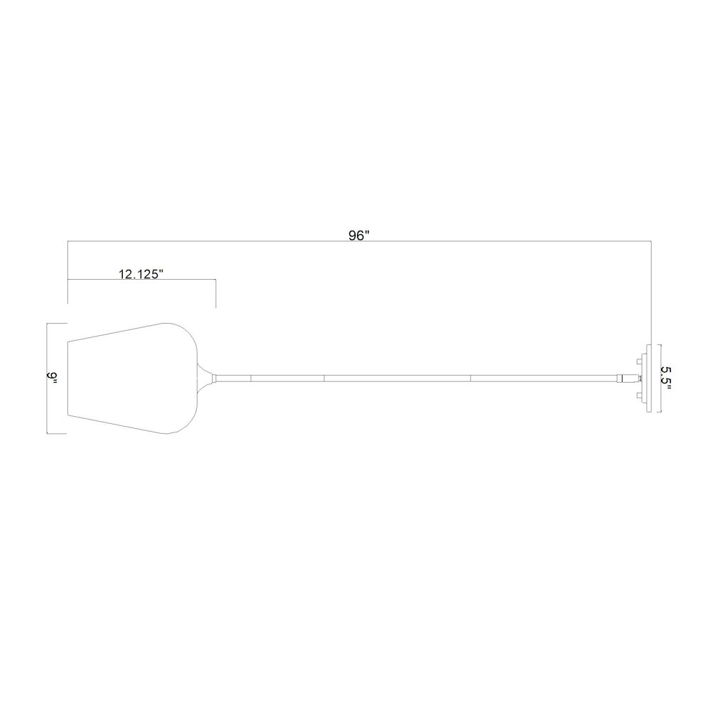 Z-Lite 1 Light Pendant, Burnished Brass. Picture 8