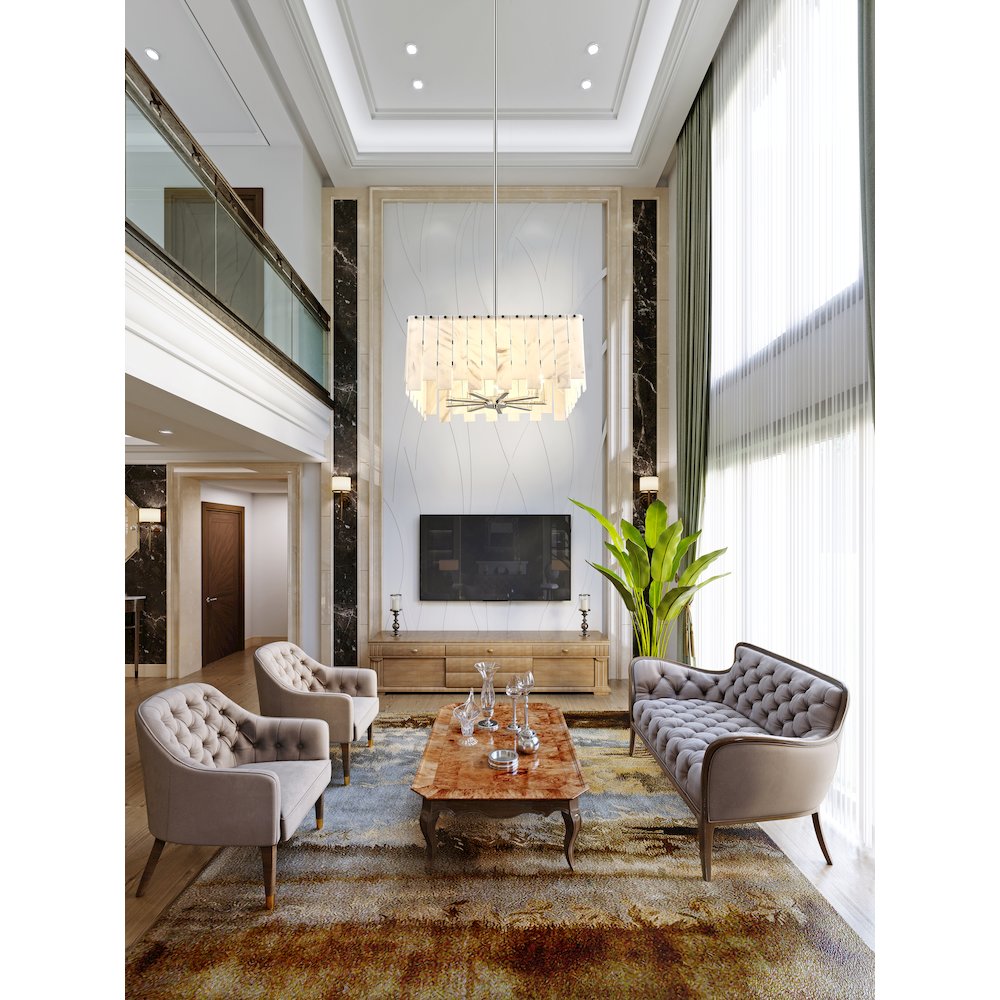 Z-Lite 8 Light Chandelier. Picture 7