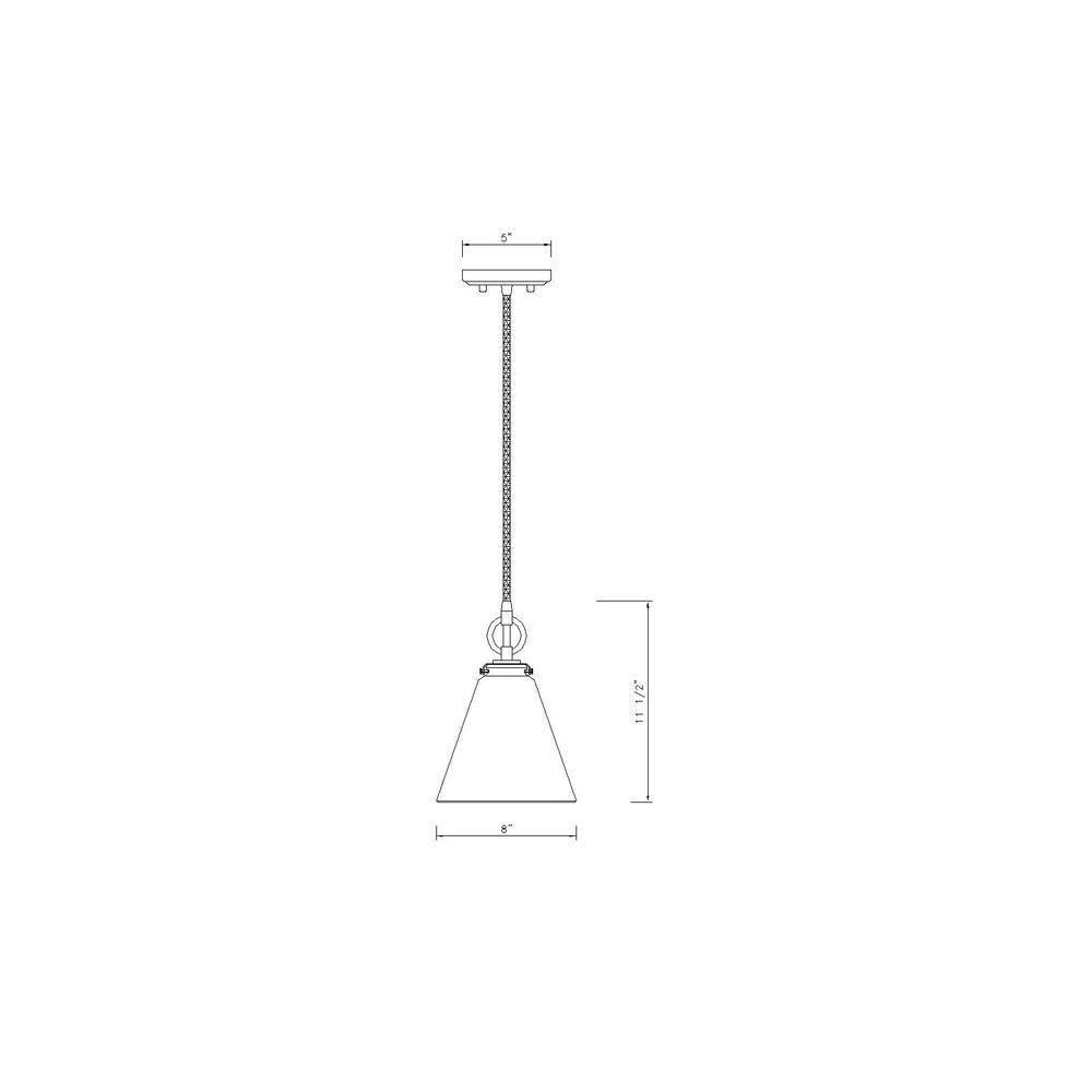 1 Light Pendant. Picture 6
