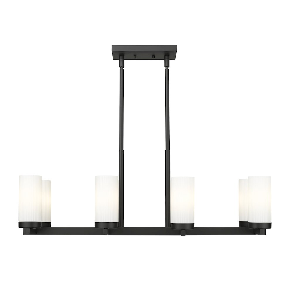 Z-Lite 8 Light Linear Chandelier. Picture 3