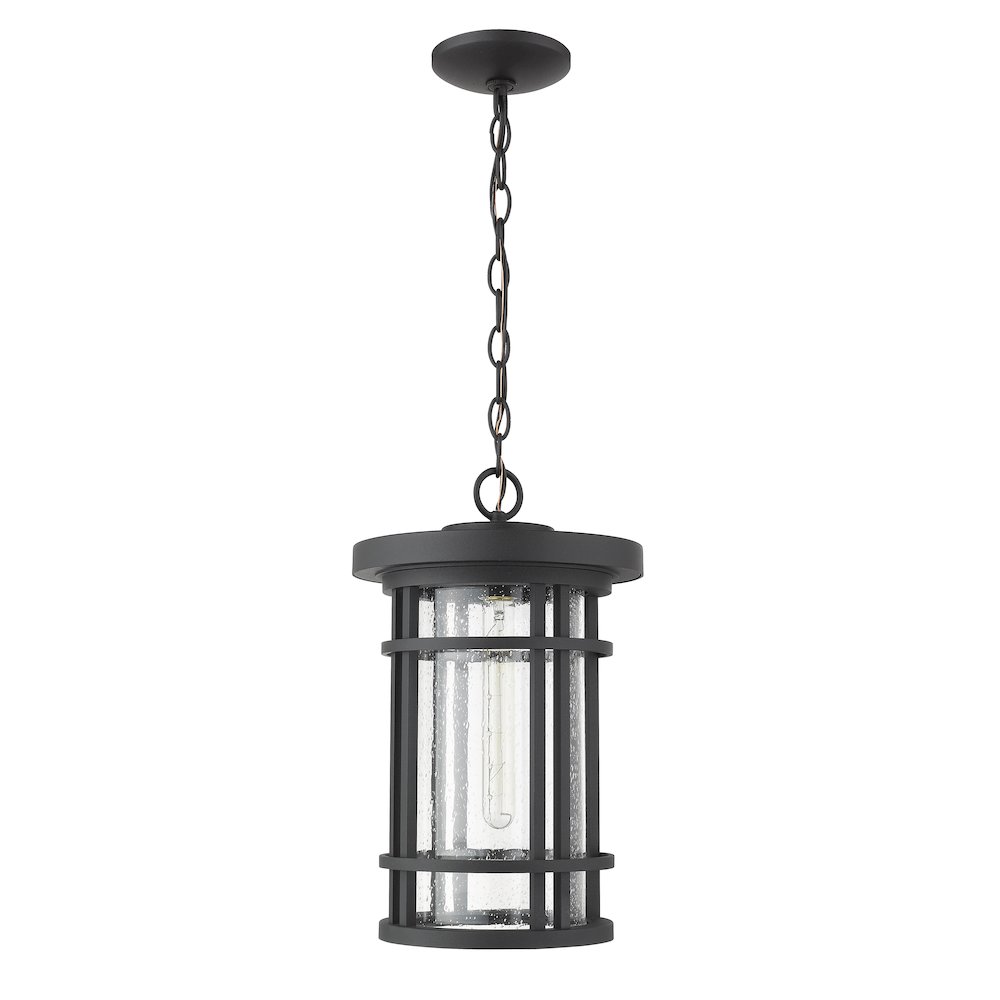 Z-Lite 1 Light Outdoor Chain Mount Ceiling Fixture. Picture 5