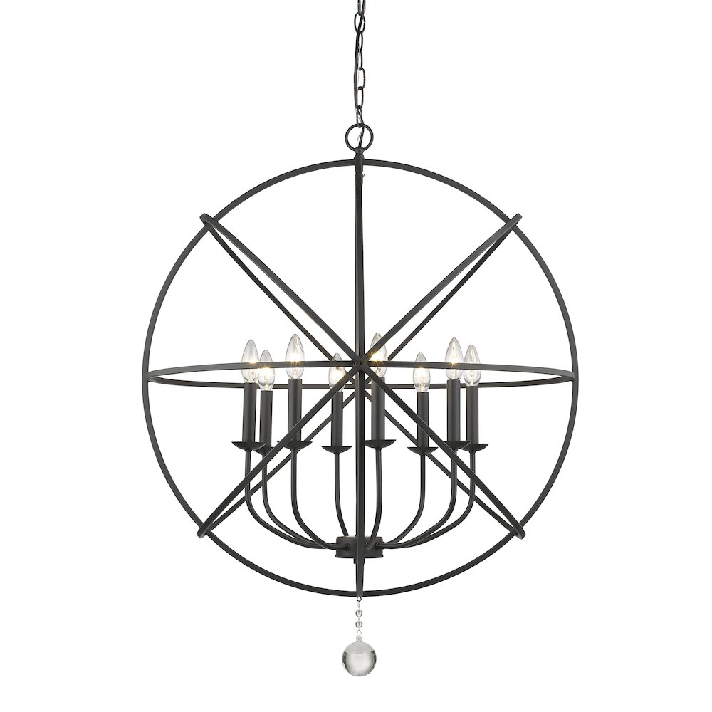 Z-Lite 8 Light Chandelier. Picture 4