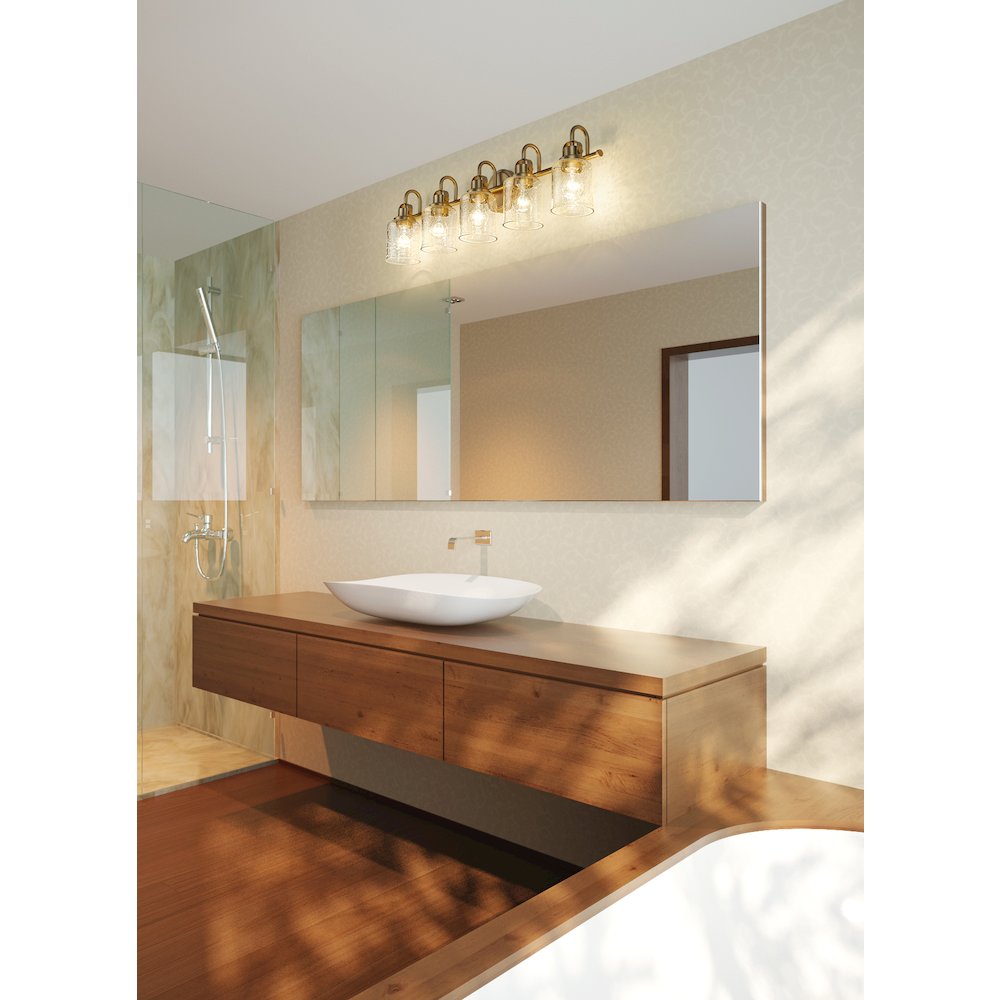 Z-Lite 5 Light Vanity. Picture 6
