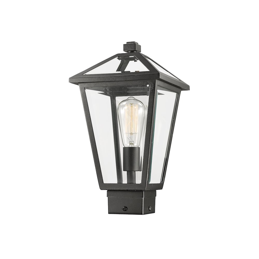 Z-Lite 1 Light Outdoor Post Mount Fixture. Picture 2