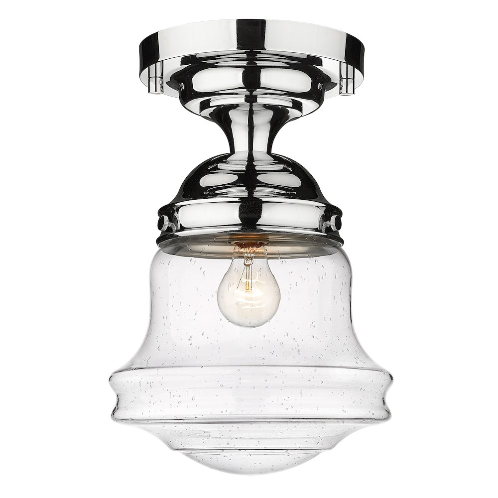 Z-Lite 1 Light Flush Mount. Picture 1
