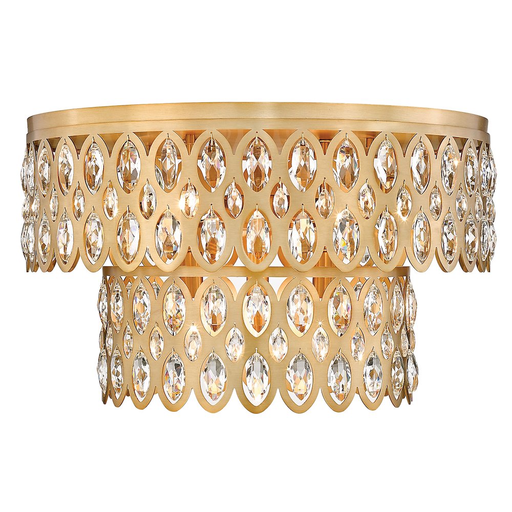 Z-Lite 9 Light Flush Mount. Picture 1