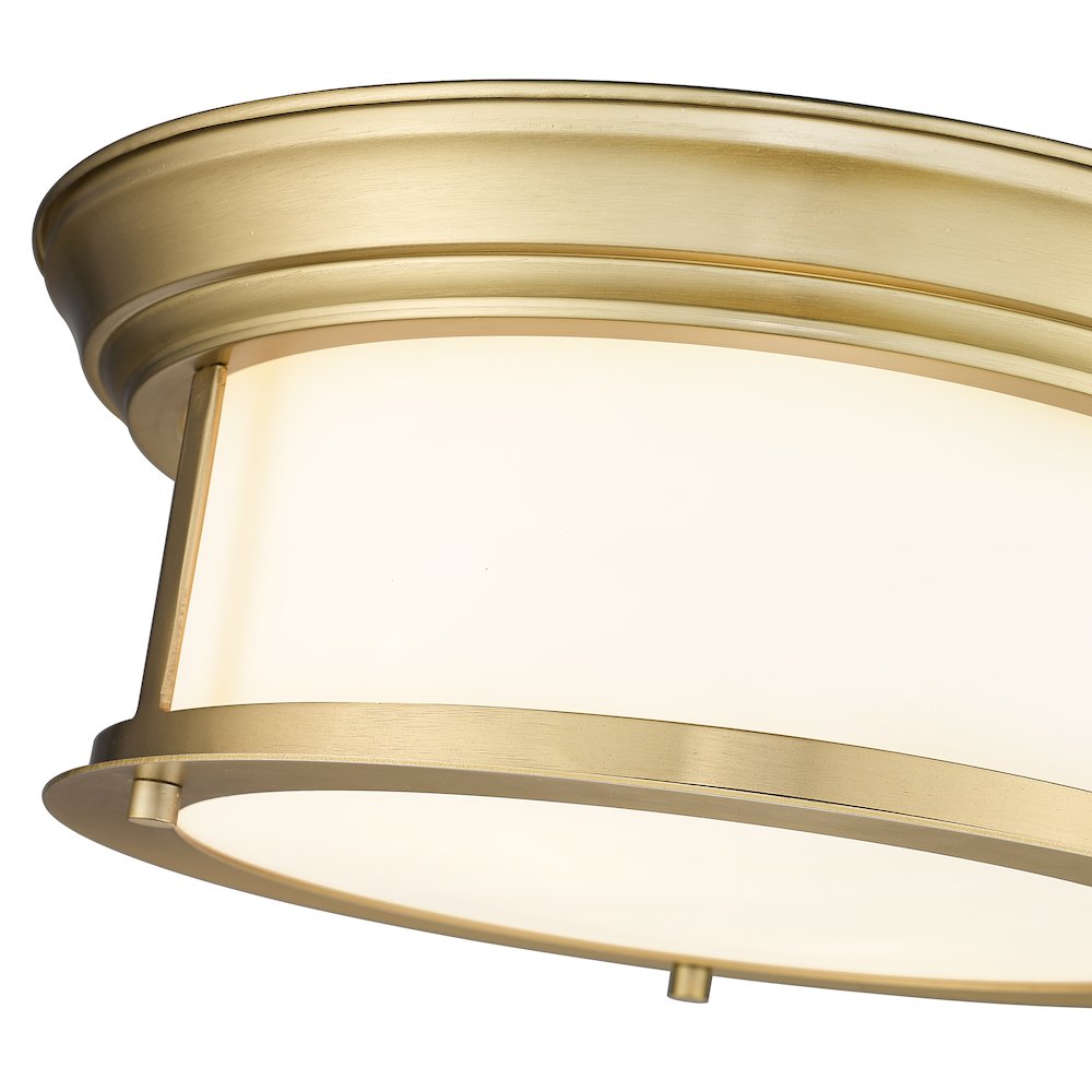 Z-Lite 2 Light Flush Mount. Picture 4
