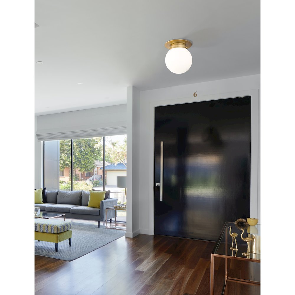 Z-Lite 1 Light Flush Mount. Picture 7