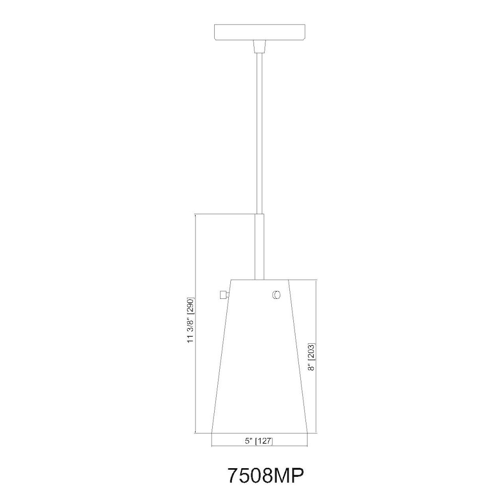 Z-Lite 1 Light Pendant. Picture 8