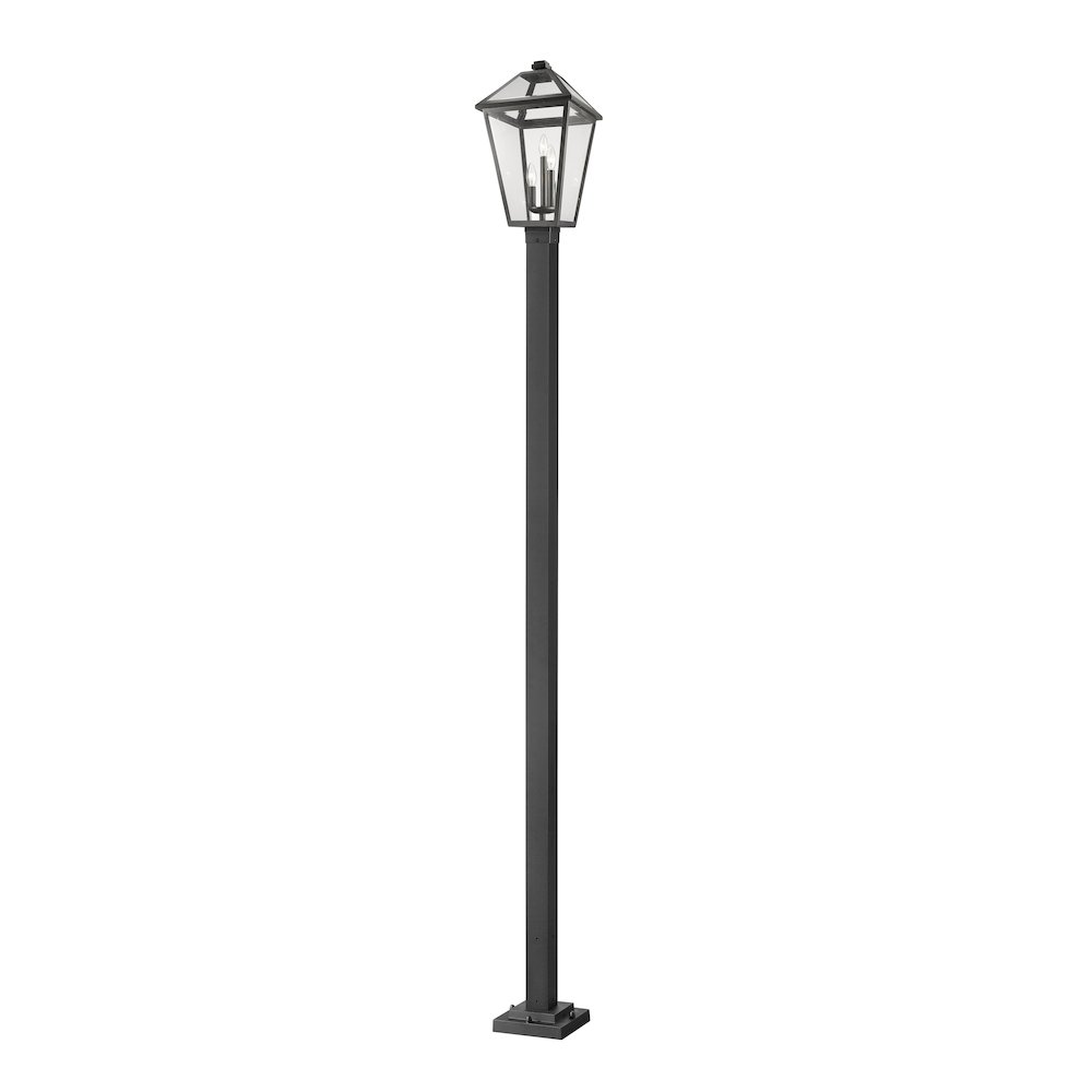Z-Lite 3 Light Outdoor Post Mounted Fixture. Picture 1