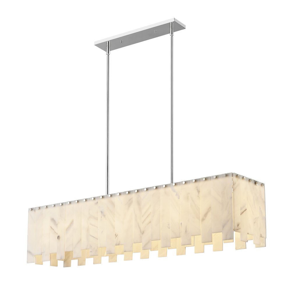 Z-Lite 7 Light Linear Chandelier. Picture 2
