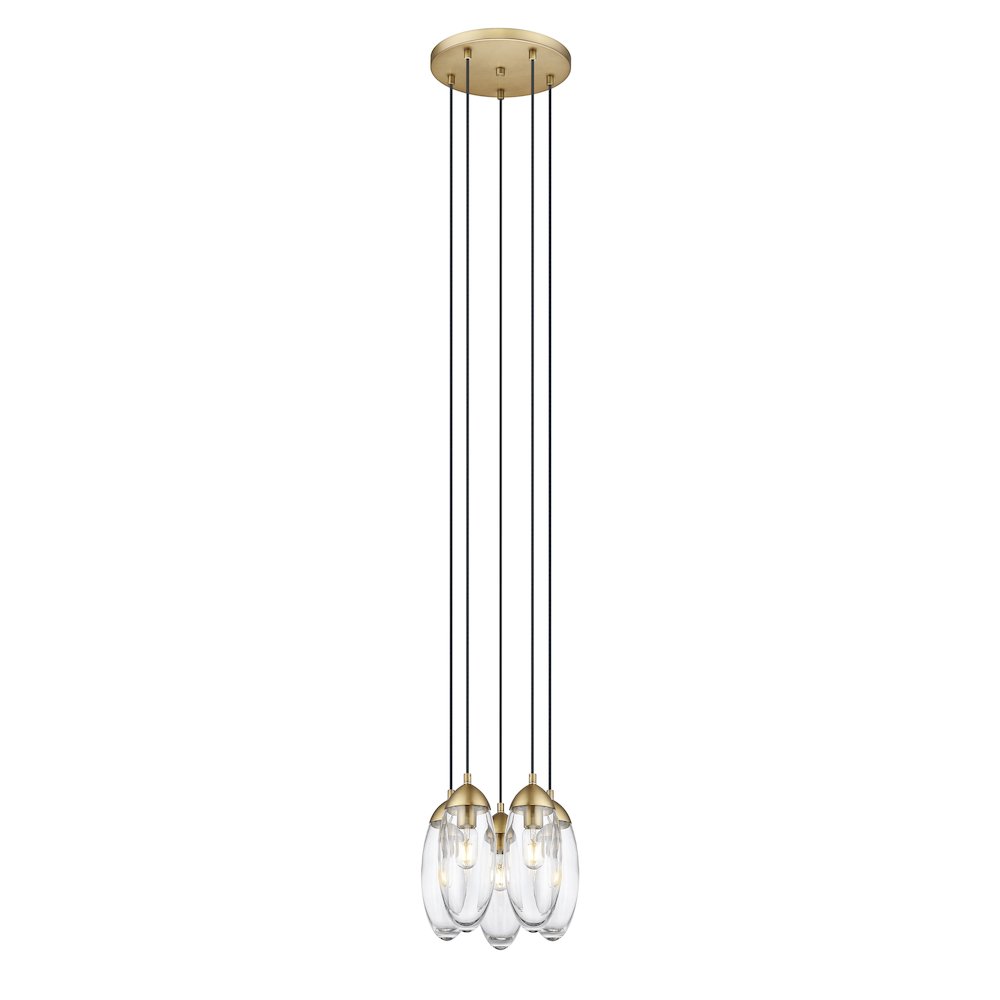Z-Lite 5 Light Chandelier. Picture 2
