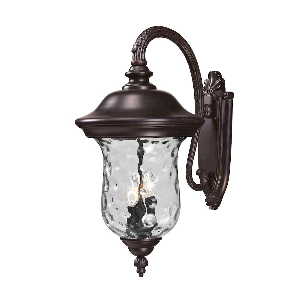 Z-Lite 3 Light Outdoor Wall Light. Picture 1