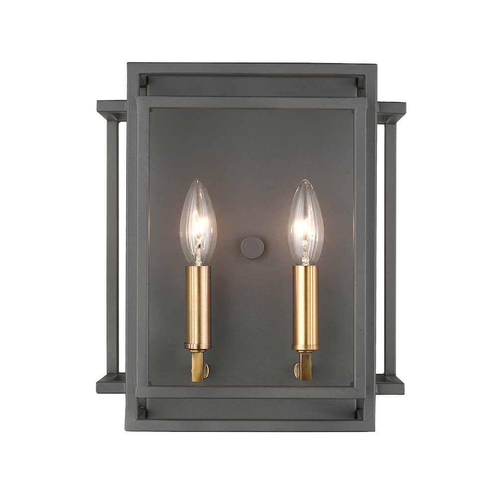 Z-Lite 2 Light Wall Sconce. Picture 3