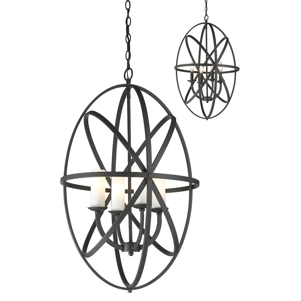 Z-Lite 4 Light Chandelier. Picture 1