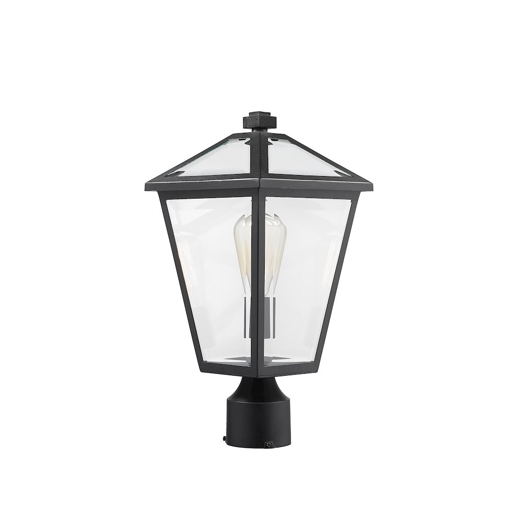 Z-Lite 1 Light Outdoor Post Mount Fixture. Picture 4