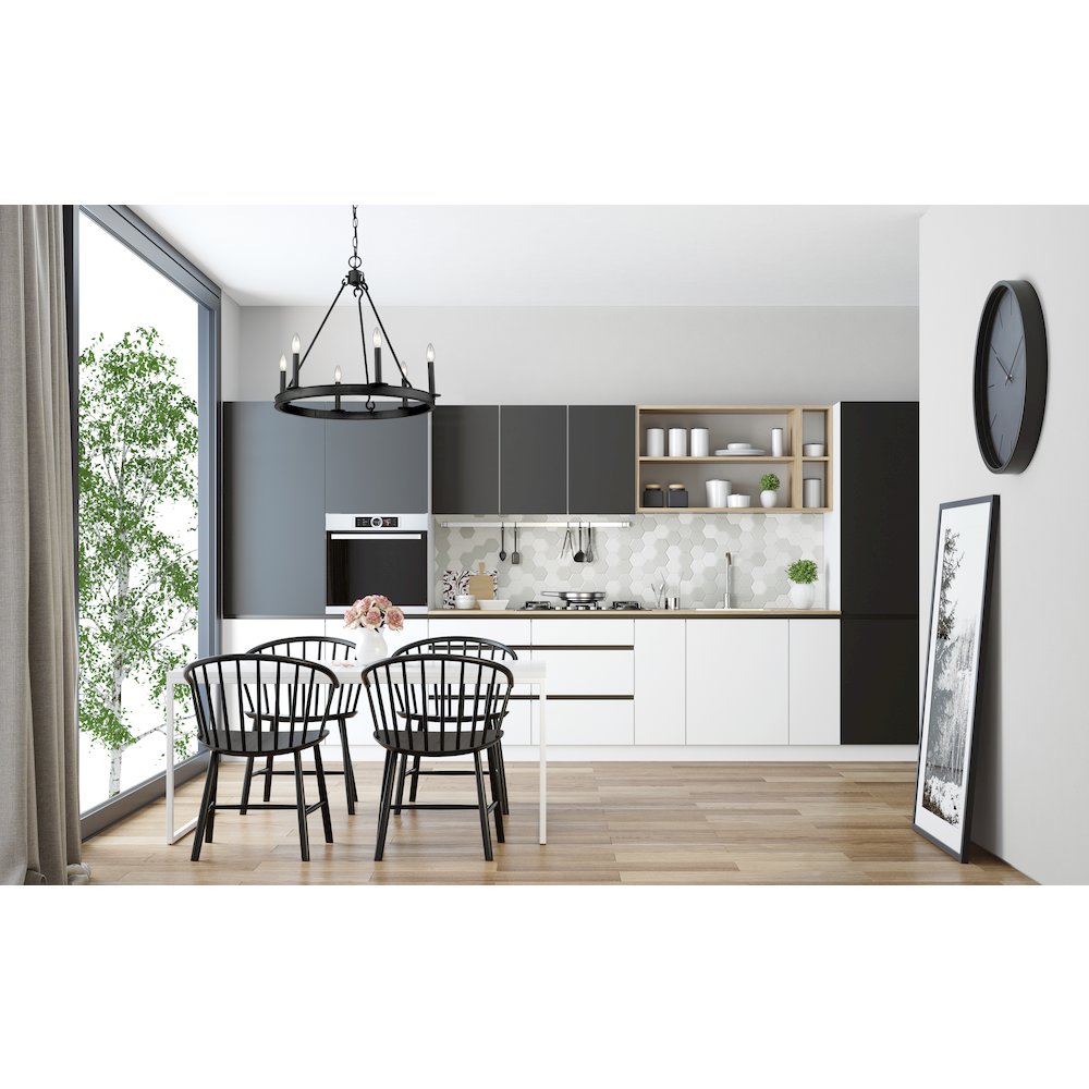 Z-Lite 6 Light Chandelier. Picture 7