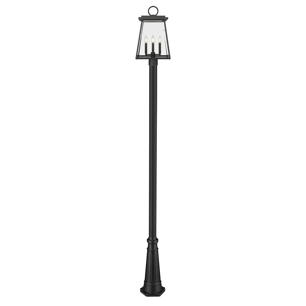 Z-Lite 4 Light Outdoor Post Mounted Fixture. Picture 3
