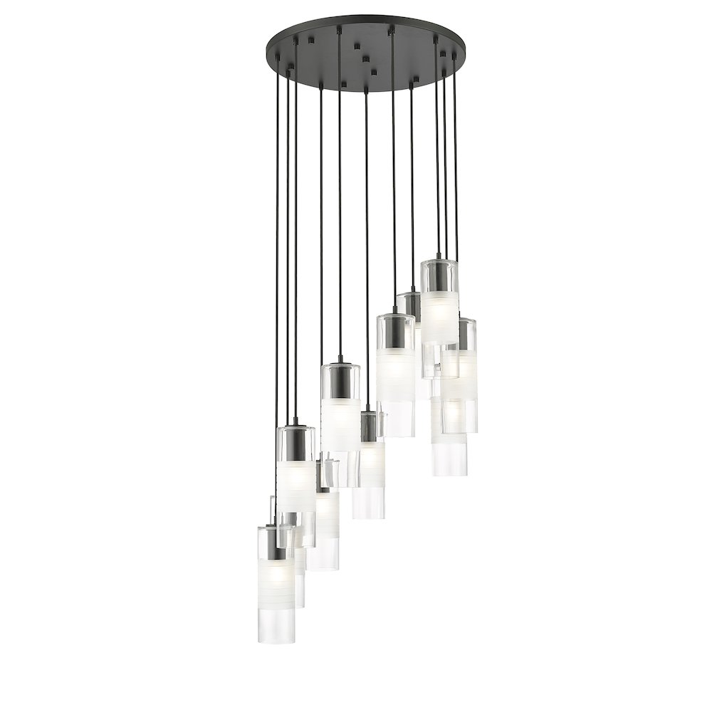 Z-Lite 11 Light Chandelier. Picture 1
