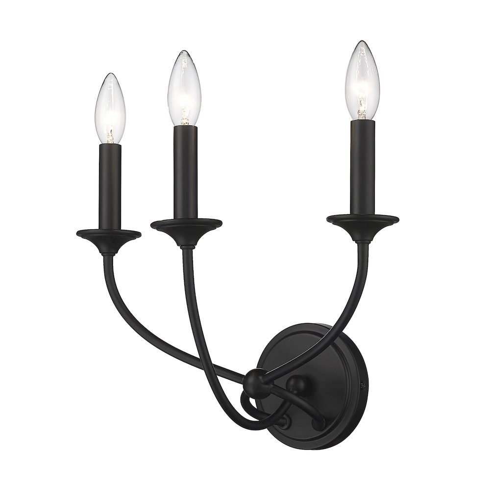 Z-Lite 3 Light Wall Sconce. Picture 3