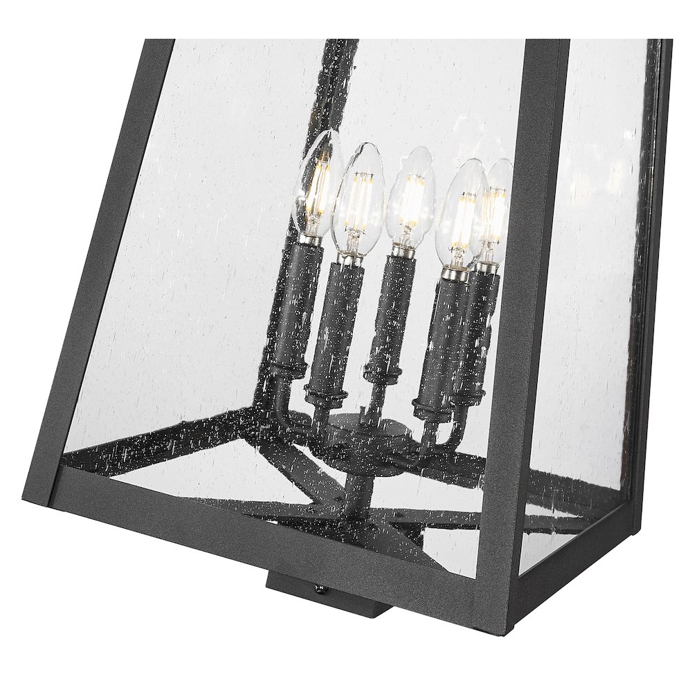 Z-Lite 5 Light Outdoor Post Mount Fixture. Picture 4