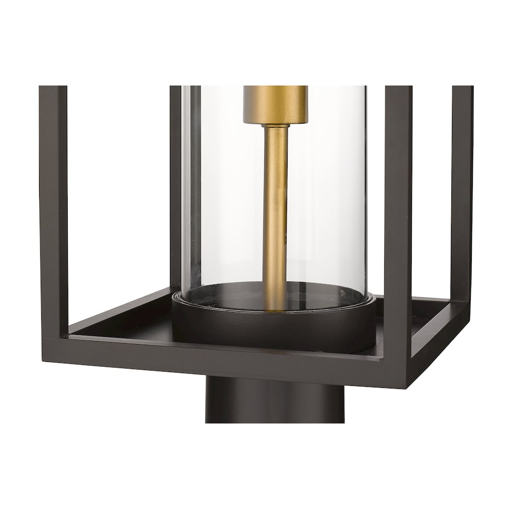 Z-Lite 1 Light Outdoor Post Mount Fixture. Picture 4