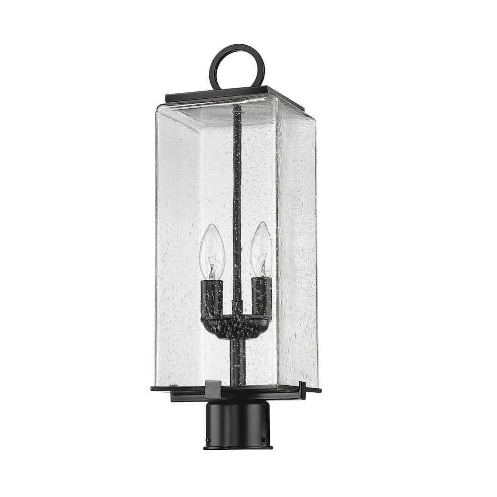 Z-Lite 2 Light Outdoor Post Mount Fixture. Picture 5
