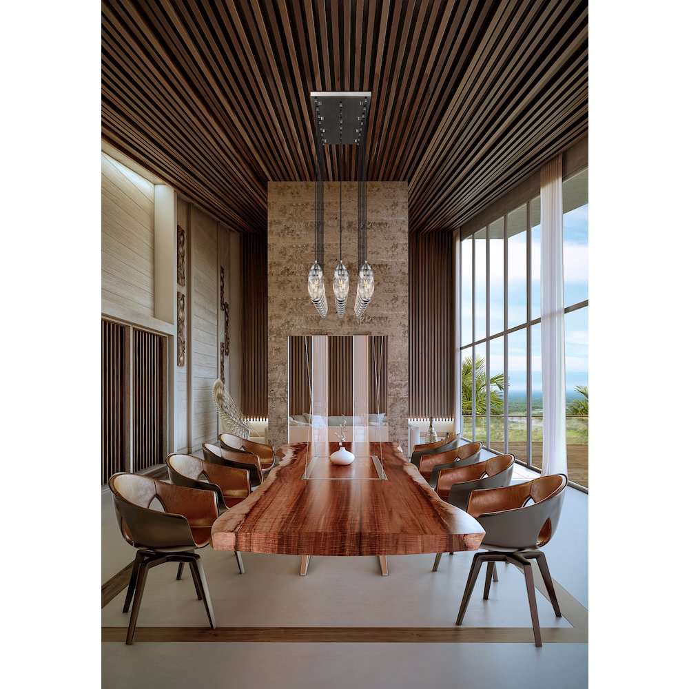 Z-Lite 23 Light Linear Chandelier. Picture 7