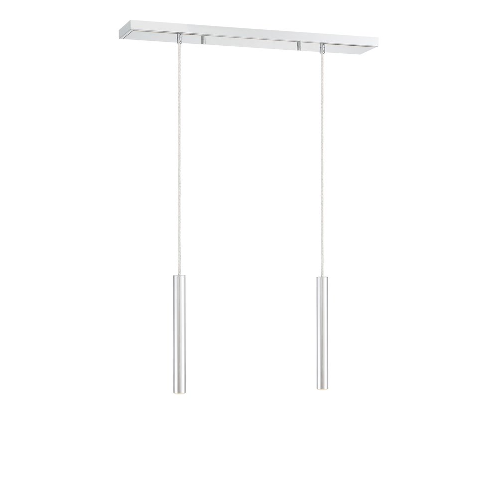 Z-Lite 2 Light Linear Chandelier. Picture 3