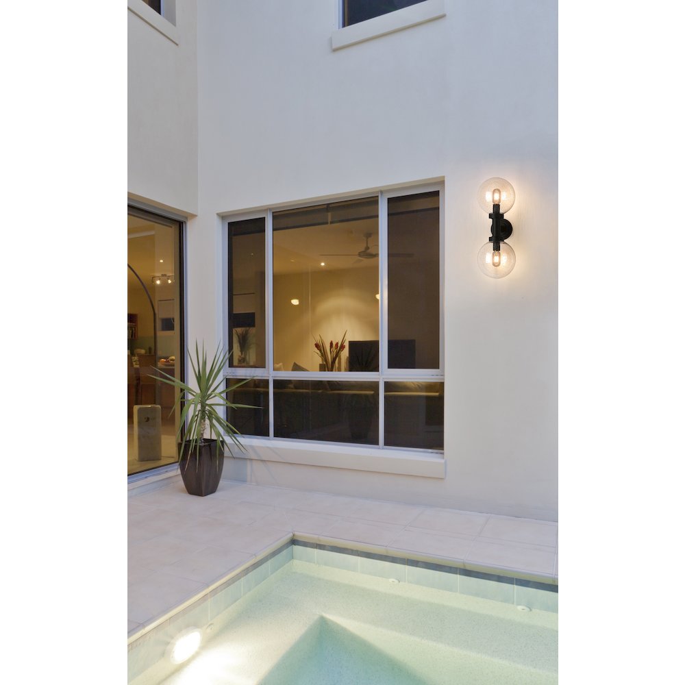 Z-Lite 2 Light Outdoor Wall Light. Picture 6