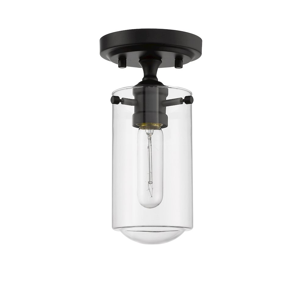 Z-Lite 1 Light Flush Mount. Picture 5