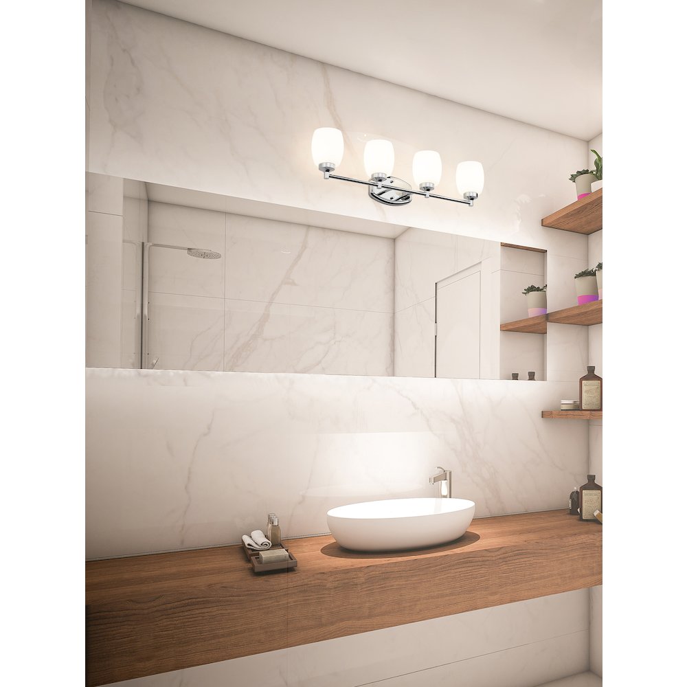 Z-Lite 4 Light Vanity. Picture 7