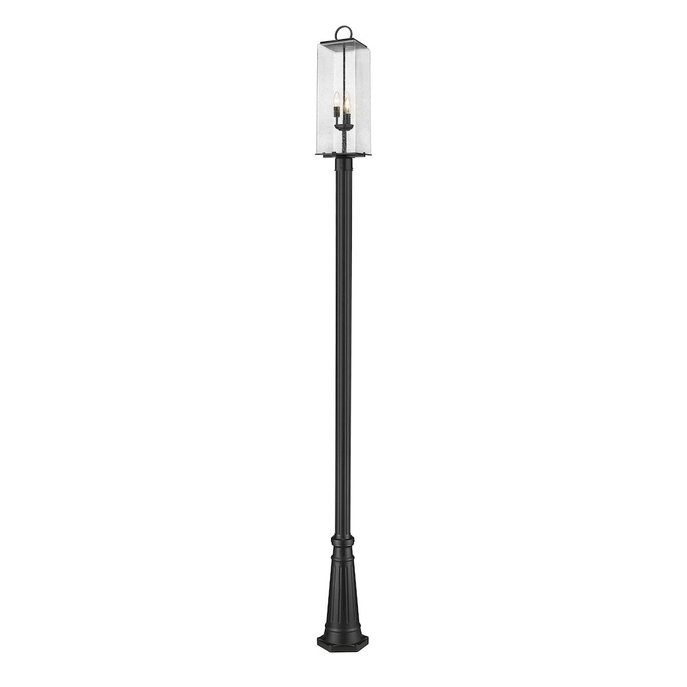 Z-Lite 3 Light Outdoor Post Mounted Fixture. Picture 1