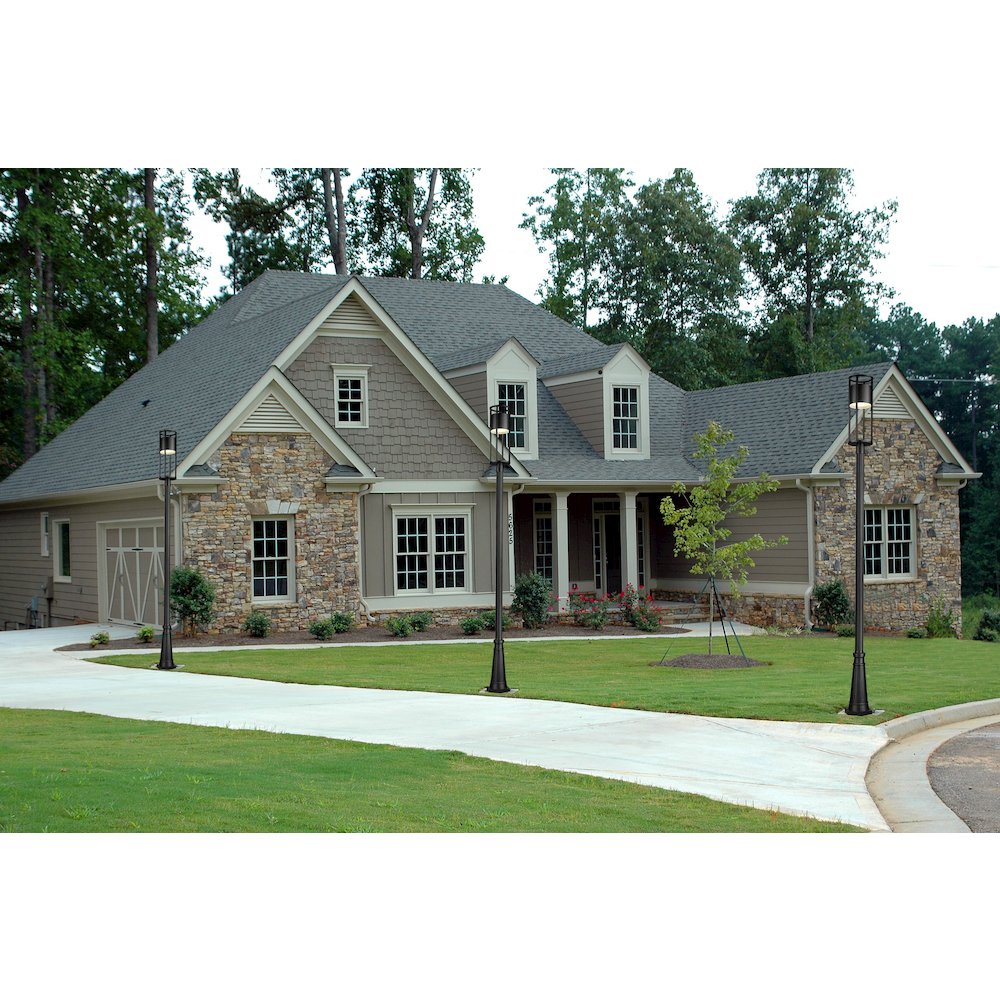 Z-Lite 1 Light Outdoor Post Mounted Fixture. Picture 7