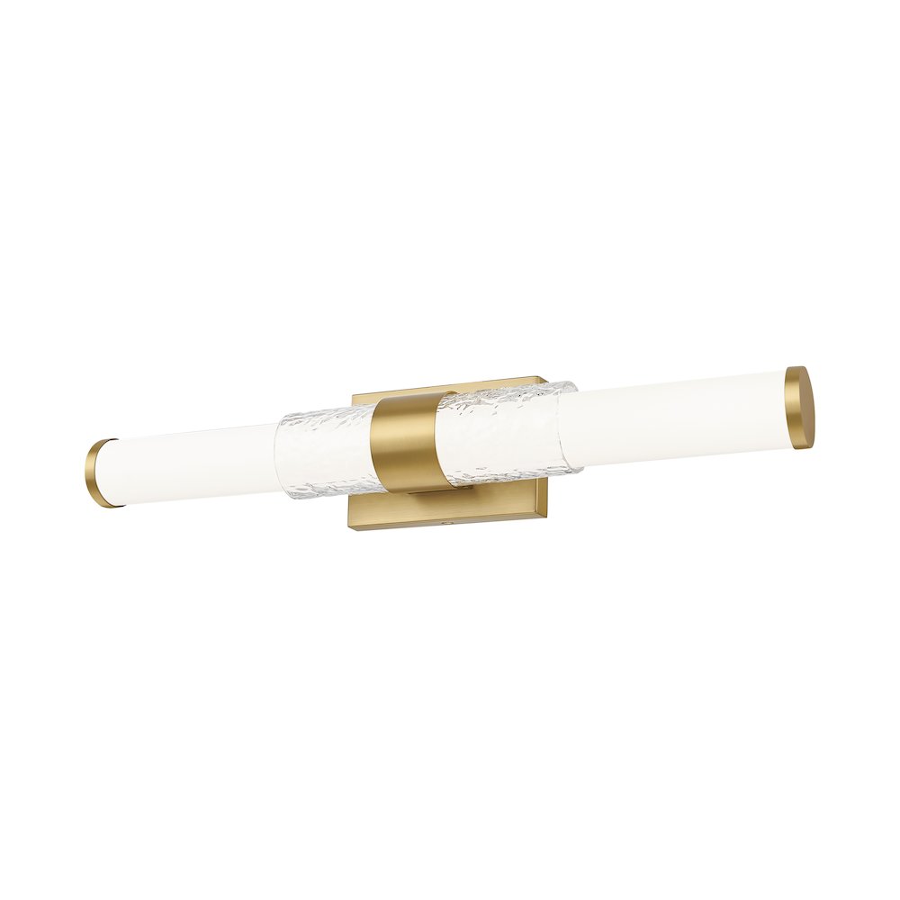 Z-Lite Egon 1 Light Vanity in Modern Gold color, Steel frame. Picture 2