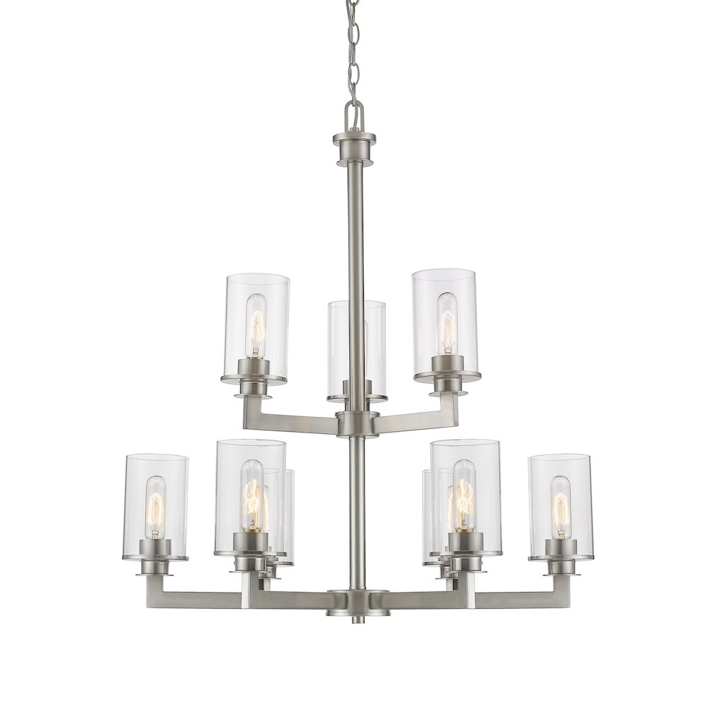 Z-Lite 9 Light Chandelier. Picture 2